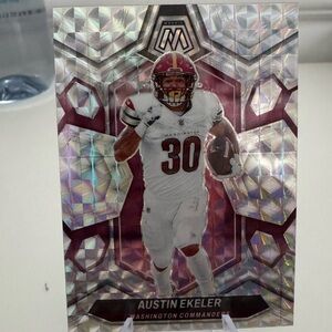 2024 Austin Ekeler Panini Mosaic Silver Prizm